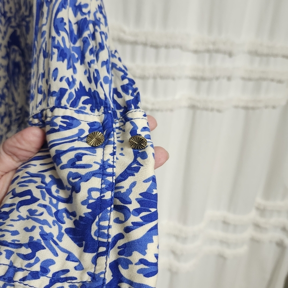 Zara xs blouse 100% viscose. Firm On Price - Picture 2 of 6